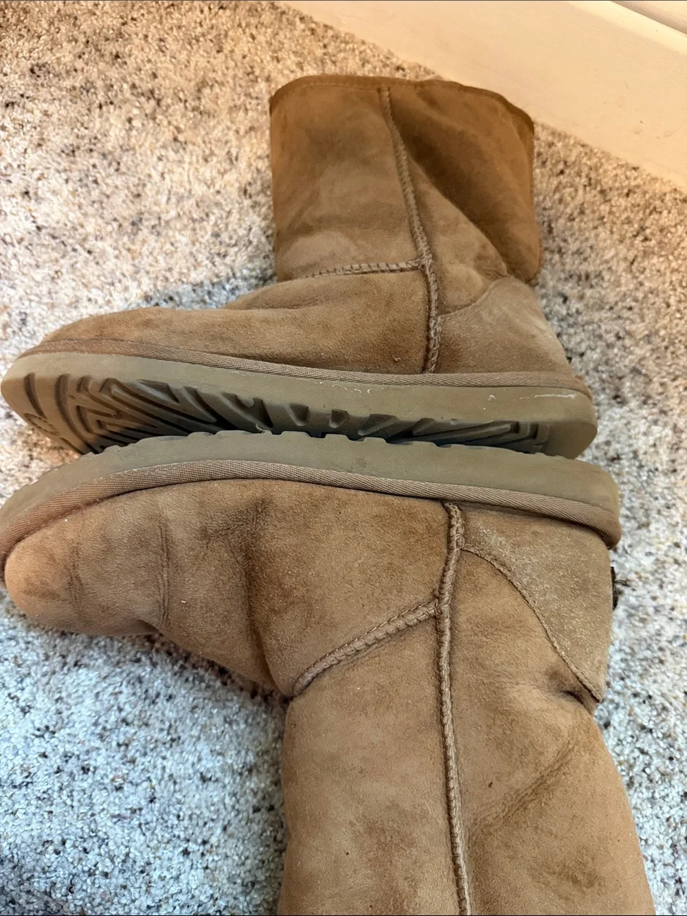 UGG suede exterior